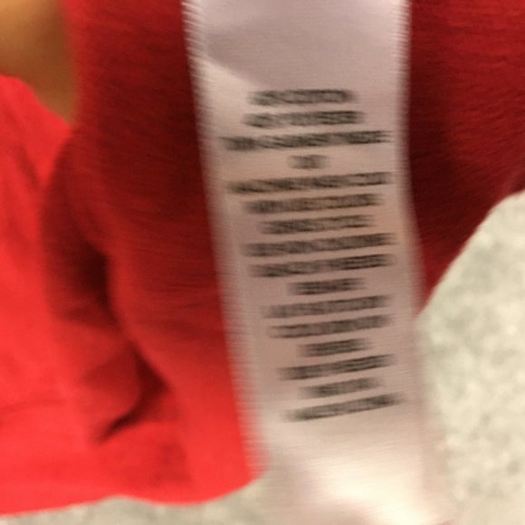 Kim Rogers Top 2X V Neck Strappy Front Fine Gauge Knit Sweater Long Sleeve Red - Picture 8 of 11